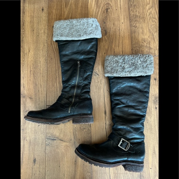 Frye Shoes - Frye fleeced boots
